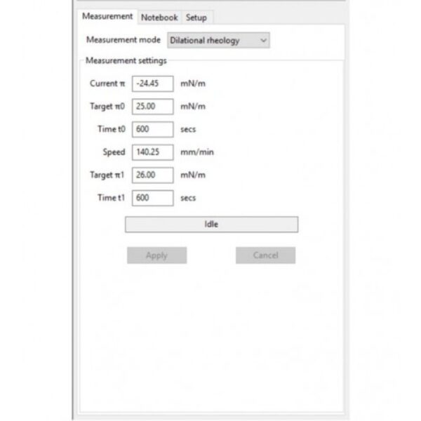 Rheology Module for FilmwareX